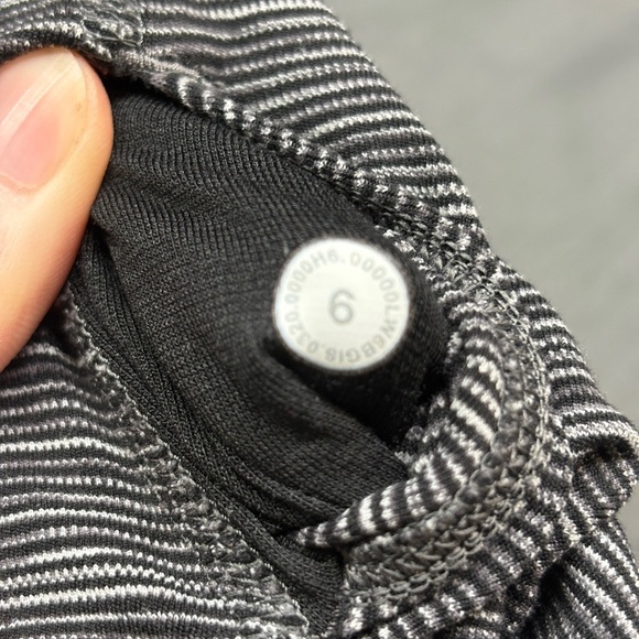 lululemon athletica Women’s Align Crop 21” Leggings Dark Carbon Ice Grey Size 6 - Picture 4 of 8